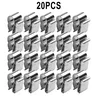 Lot 20 pièces pinces clips photovoltaïques acier… – vue 2