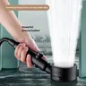 Pommeau douche pressurisé noir mat ergonomique bouton… – vue 4