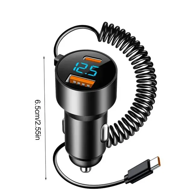 Chargeur de voiture USB C chargeur de Type C charge… – vue 6