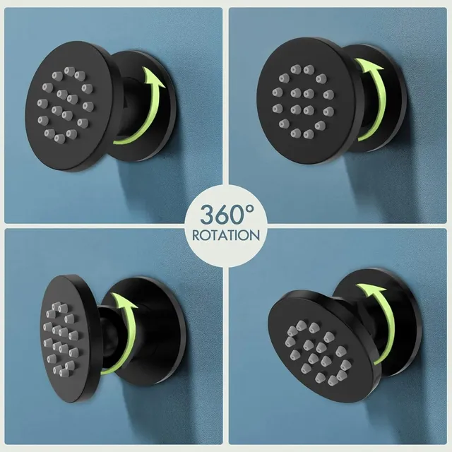 Pommeau de douche en laiton pour le corps – vue 3