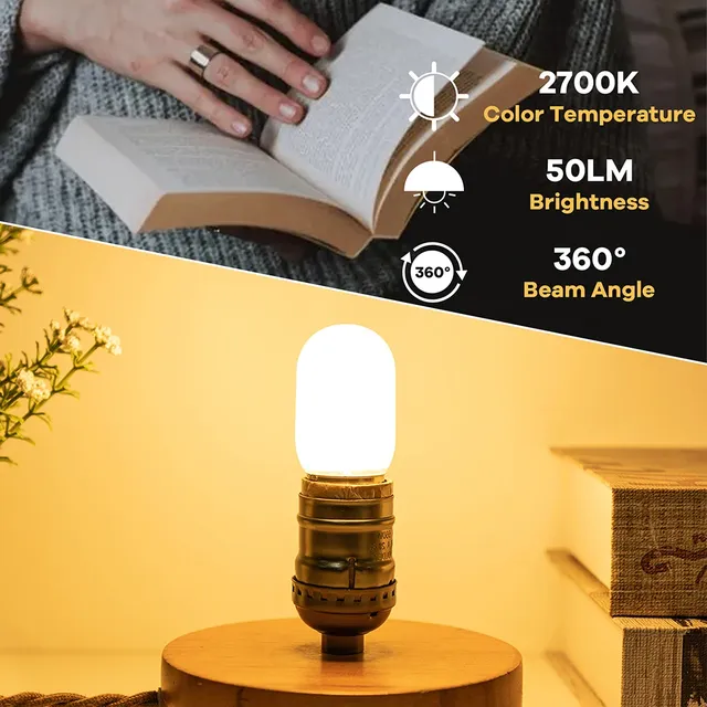 Ampoule de candélabre LED E14 à intensité variable… – vue 5