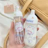 Bouteille distributrice de voyage avec autocollant mignon – vue 2