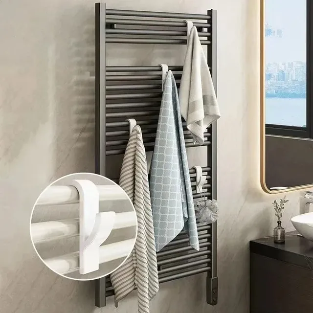 Salle de bain douche porte-serviettes cintre chauffé… – vue 2