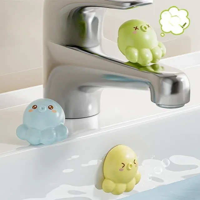 Jouet bain pieuvre bulles soufflantes ventouse fixation… – vue 3