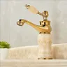 Robinet de lavabo de salle de bains de luxe en or Rose – vue 2