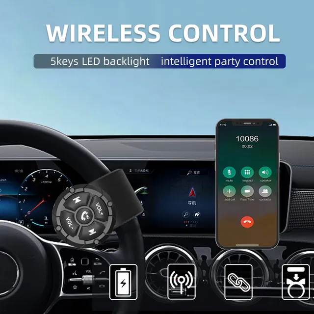 Télécommande intelligente sans fil compatible Bluetooth – vue 5
