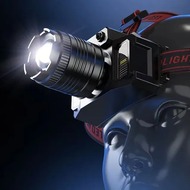 Induction intelligente lumière blanche phare LED Zoom… – vue 3