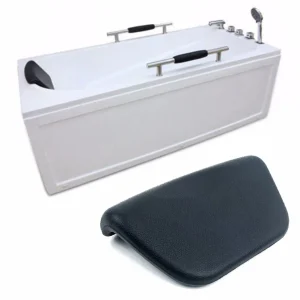 Coussin de bain en PU imperméable et antidérapant, oreiller de bain spa, noir, repos pour la tête et le cou, relaxation, dos Hot Spa Coussin de bain en PU imperméable et antidérapant, oreiller de bain spa, noir, repos pour la tête et le cou, relaxation, dos Hot Spa