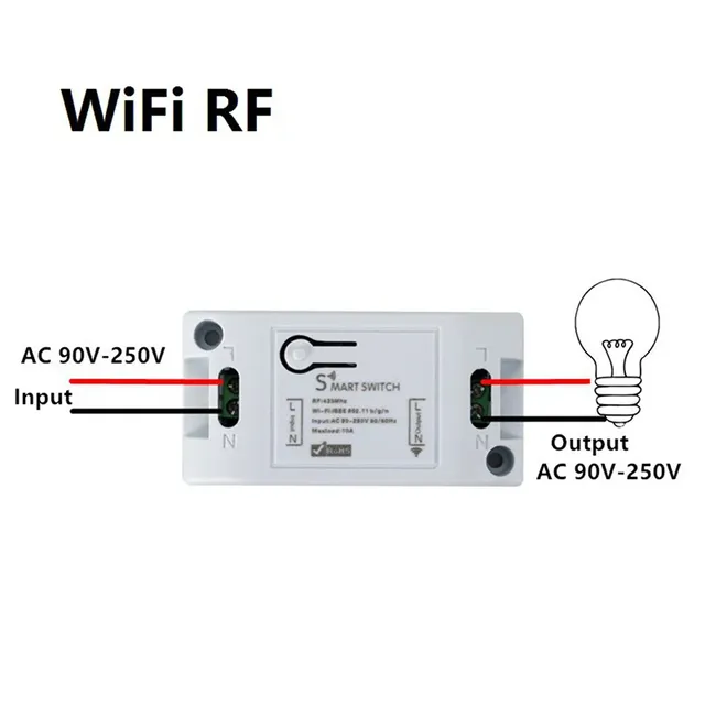Commutateur intelligent sans fil – vue 3