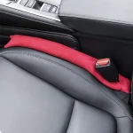 Bouchon d&rsquo;espacement de siège de voiture en daim souple-remplisseur de crevases, Durable, installation facile, accessoires de voiture