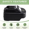 Adaptateur convertisseur batterie 18V 12V lithium… – vue 5