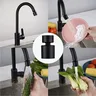 Buse de robinet de lavabo à 2 modes en laiton – vue 5