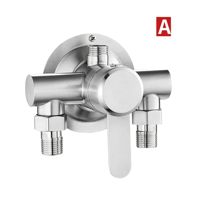 Mitigeur mural monocommande acier inoxydable brossé… – vue 3
