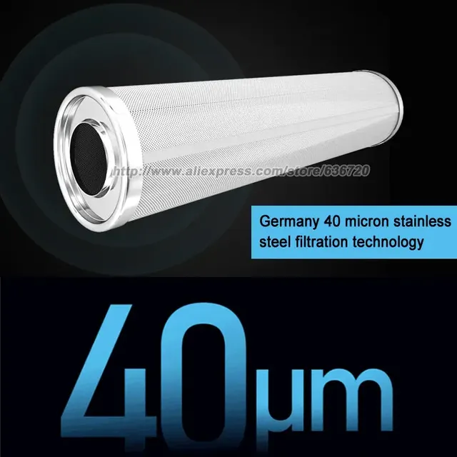 Préfiltre eau sous évier inox SUS304 maille 40 microns… – vue 5