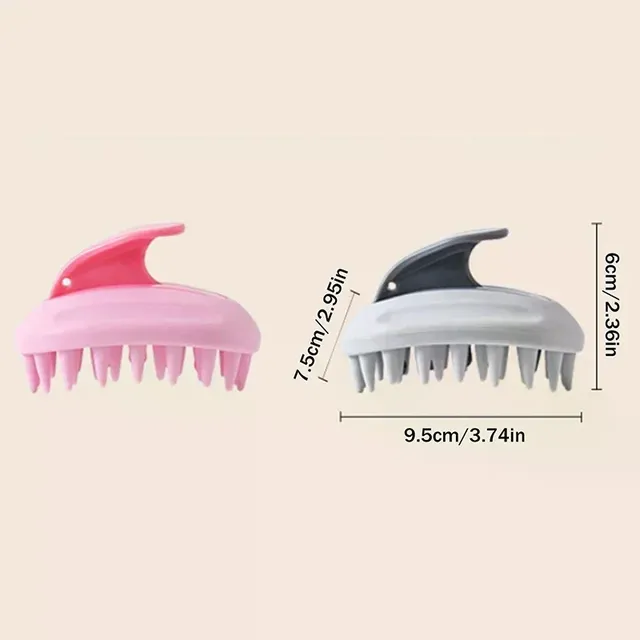 Brosse à shampoing 2 en 1 – vue 5