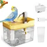 ATUBAN Bain d'oiseaux automatique pour perruches avec… – vue 1
