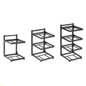Étagère de rangement de cuisine à plusieurs niveaux, 1 pièce, organisateur sous évier, armoire de maison Simple, mises à niveau, Solution de rangement pour cuisinière