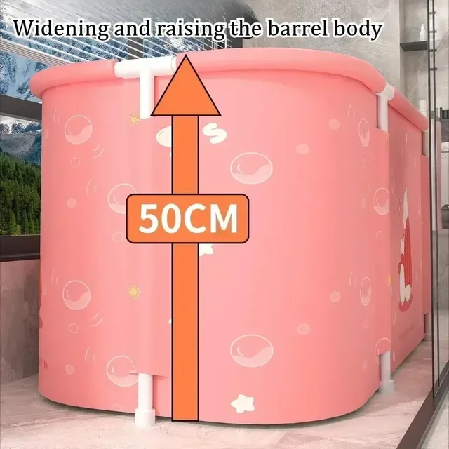 Seau de bain baignoire pliable pour adulte – vue 5