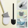 Brosse toilette silicone souple antirouille tête plate… – vue 1