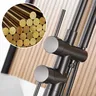 Robinet colonne bain îlot autoportant inox brossé gris… – vue 5