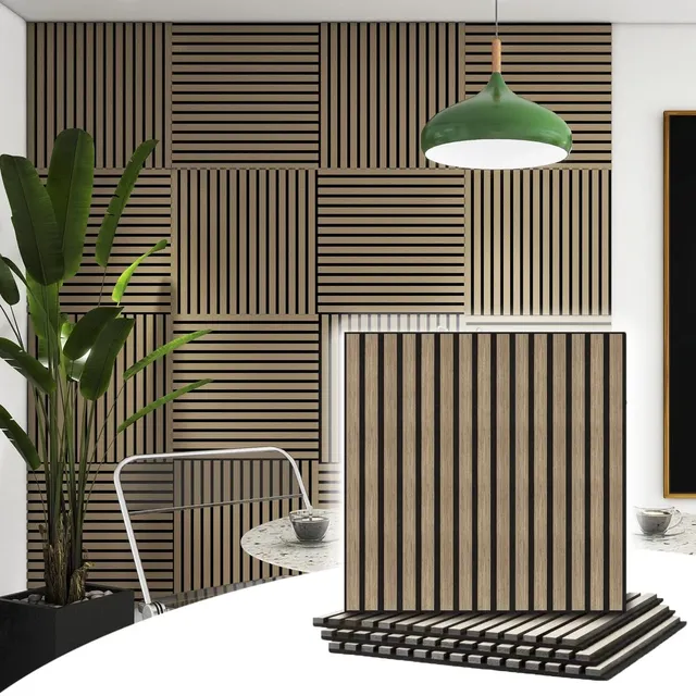 Panneau acoustique en bois 600x600mm