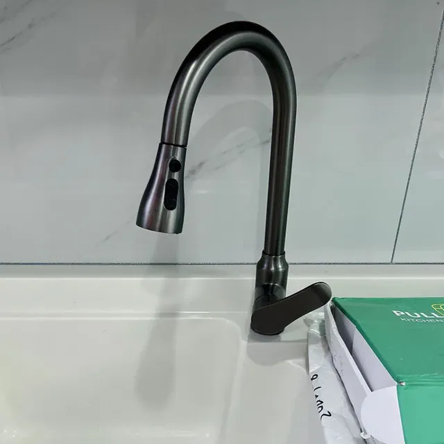 Robinet d'évier de cuisine extractible – vue 2