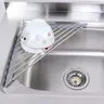 Filtre eau triangulaire pliable évier rangement bols… – vue 2