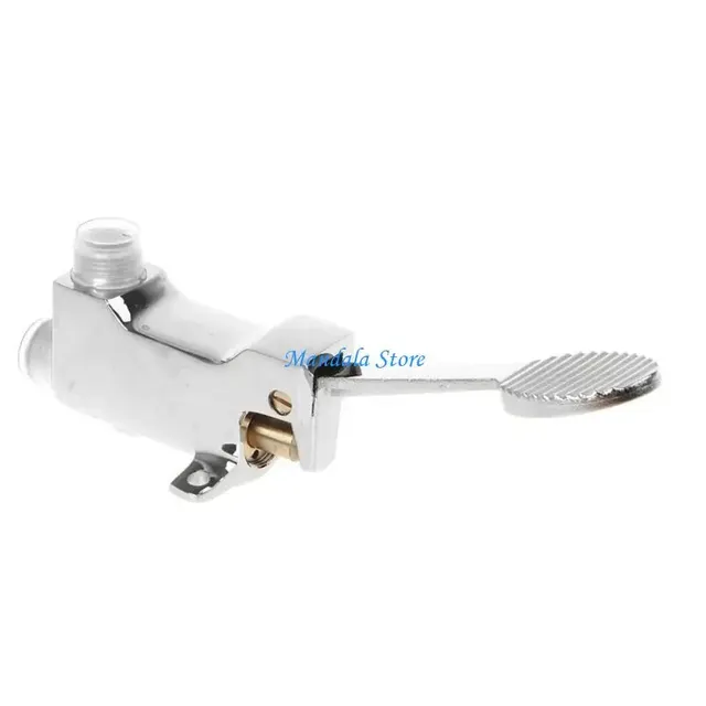 Robinetterie pédale commande pied inoxydable chromé… – vue 5