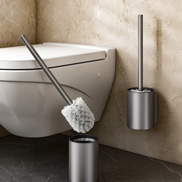Brosse de toilette murale avec support – vue 3