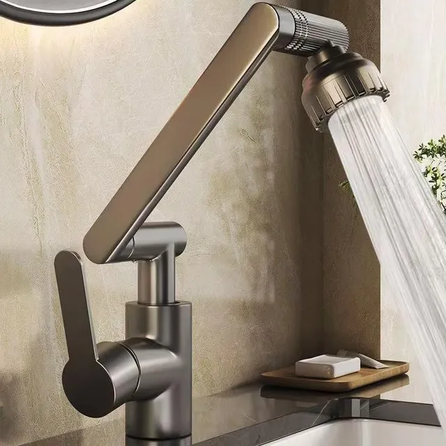 Robinet de lavabo chaud et froid – vue 7
