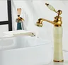 Robinet de lavabo de salle de bains de luxe en or – vue 3