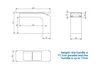 Mitigeur lavabo monocommande cascade bec plat large… – vue 7