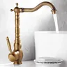 Mitigeur lavabo surélevé bec haut coudé poignée levier… – vue 2