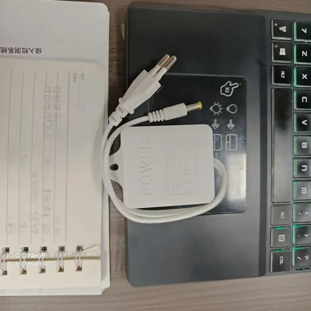 Adaptateur d'alimentation convertisseur US/EU adaptateur… – vue 3