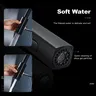 Robinet de cuisine de luxe en laiton noir au design simple – vue 6