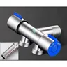Robinet mural trois voies T acier inoxydable SUS304… – vue 5