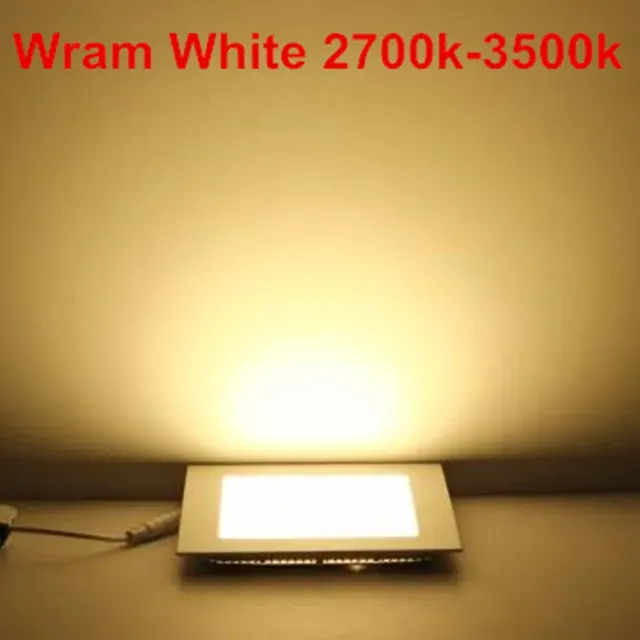 Led Downlight Dimmable 3W 4W 6W 9W 12W 15W 25W carré LED… – vue 6