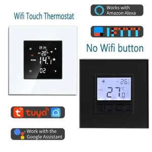Thermostat intelligent pour chauffage au sol, régulateur de température programmable, micro électrique, eau, gaz, sol chaud, Wi-Fi, LCD, 220V Thermostat intelligent pour chauffage au sol, régulateur de température programmable, micro électrique, eau, gaz, sol chaud, Wi-Fi, LCD, 220V