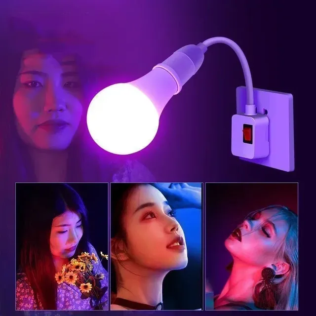 Ampoule LED multicolore RGB – vue 5