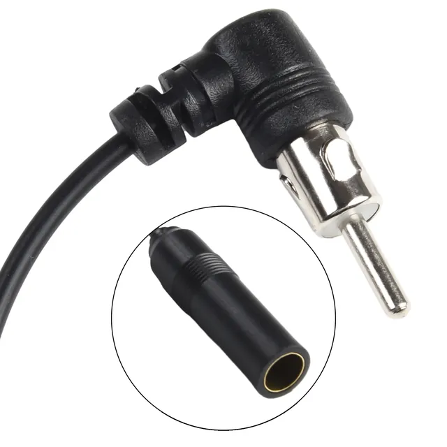 Adaptateur antenne radio voiture FM rallonge RCA coudé… – vue 2