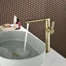 Robinet de salle de bains de luxe en or Rose – vue 3