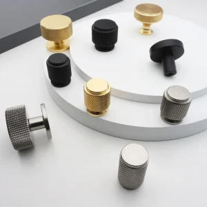 Bouton d&rsquo;armoire de mode boutons de tiroir ronds poignées de porte d&rsquo;armoire de cuisine poignées de garde-robe poignées de quincaillerie de décoration de meubles