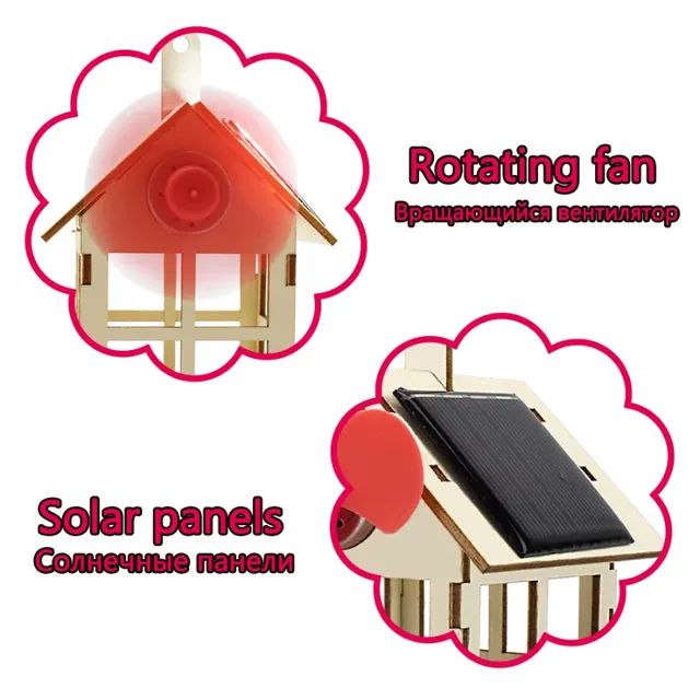 Jouet solaire pour garçon moulin à vent Science… – vue 5