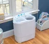 Mini lave linge portable double cuve semi automatique… – vue 2