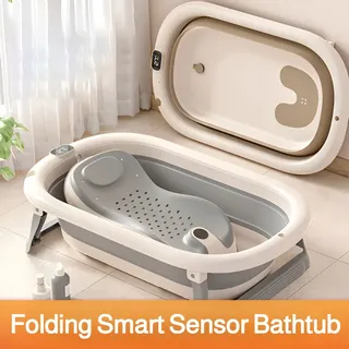 Baignoire bébé pliante portable grande capacité température constante…