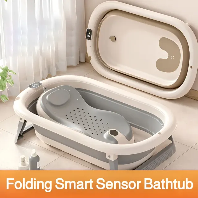 Baignoire bébé pliante portable grande capacité…