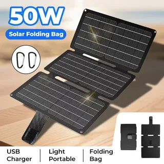 Panneau solaire Portable 6V 12W avec Ports USB USB-C