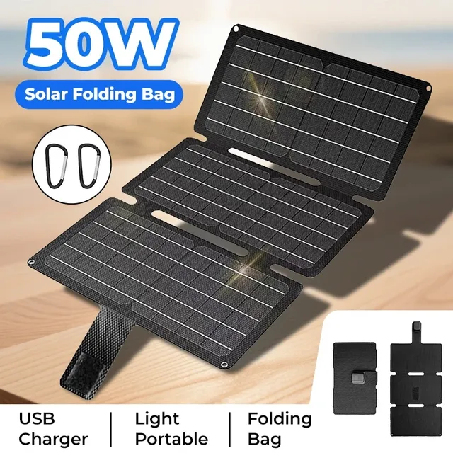 Panneau solaire Portable 6V 12W avec Ports USB USB-C