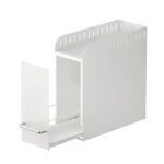 Organisateur d&rsquo;épices de cuisine, tiroir d&rsquo;assaisonnement extractible, comptoir de comptoir, support de rangement de tasses anti-poussière, armoire à épices polyvalente