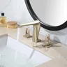 Mitigeur lavabo trois trous bec cascade double poignées… – vue 4